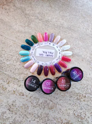 4 Semipermanenti Nailfor Colori Gel