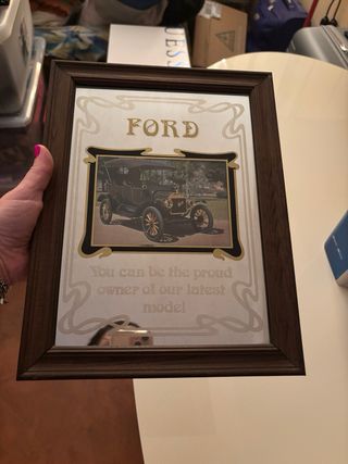 1 QUADRO VINTAGE INTROVABILE CON AUTO FORD MODEL T