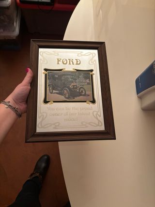 1 QUADRO VINTAGE INTROVABILE CON AUTO FORD MODEL T