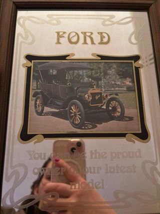 1 QUADRO VINTAGE INTROVABILE CON AUTO FORD MODEL T