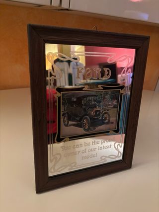 1 QUADRO VINTAGE INTROVABILE CON AUTO FORD MODEL T