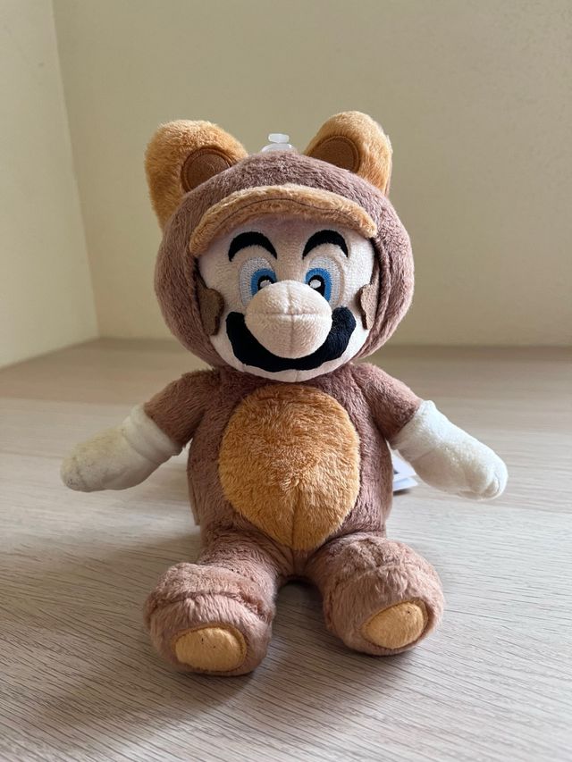 Peluche Tanooki Mario Super Mario 3D Land