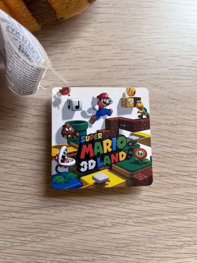 Peluche Tanooki Mario Super Mario 3D Land
