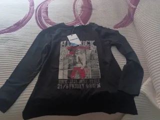 Camiseta Mayoral Manga Larga Rock