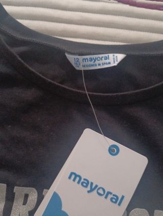 Camiseta Mayoral Manga Larga Rock