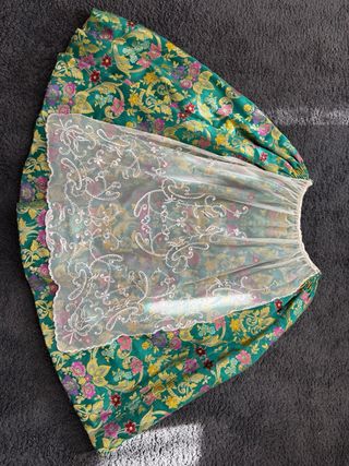 Traje de Fallera verde