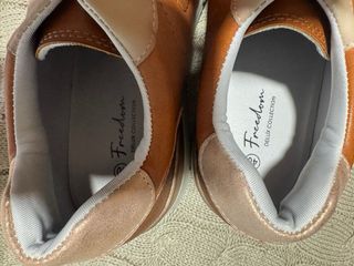 Zapatos Marrones y Beige Talla 40