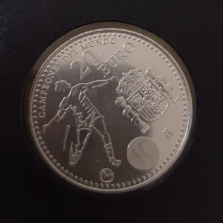Moneda 20€ 2010 Campeones del Mundo