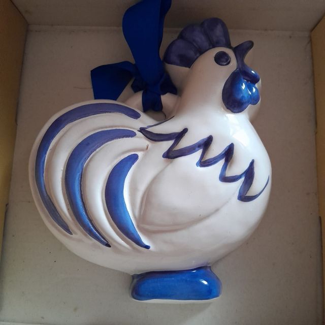 Thun formella decorativa ceramica blu