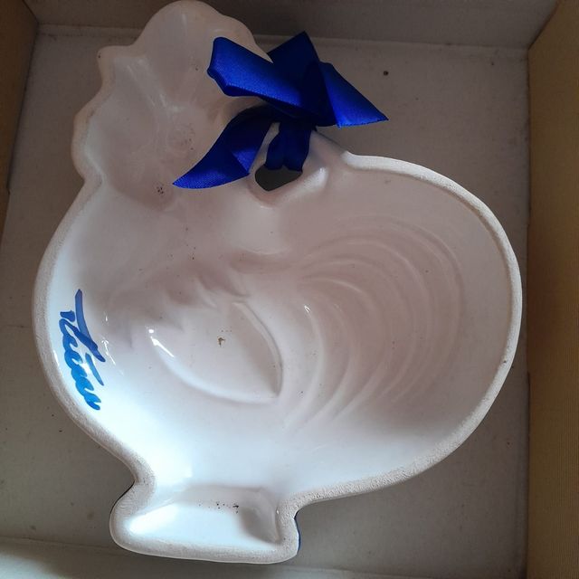 Thun formella decorativa ceramica blu