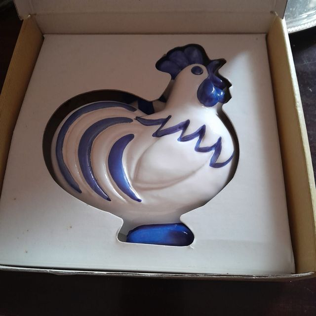 Thun formella decorativa ceramica blu