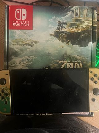 Nintendo Switch Edición Zelda Tears of the Kingdom