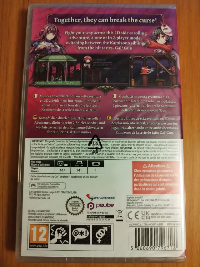 Gal Guardians: Demon Purge - Nintendo Switch