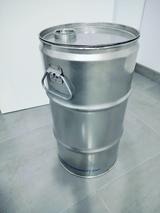 Bidón de acero inoxidable