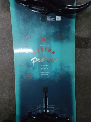 Tabla Snowboard Burton Process