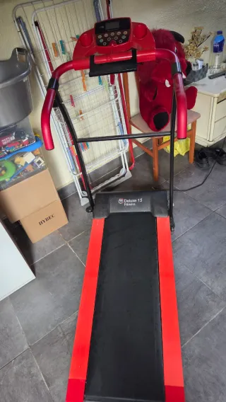 Cinta de Correr Deluxe 13 Fitness Roja