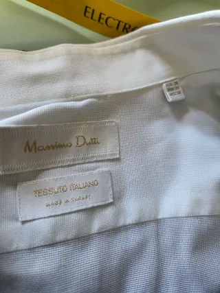 Traje Massimo Dutti Gris Marengo