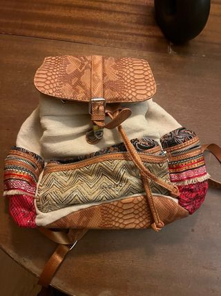 Zaino Desigual Beige/Marrón