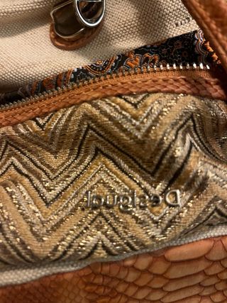 Zaino Desigual Beige/Marrón