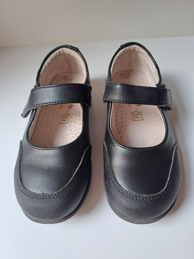 Zapatos de piel negros