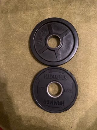 Discos de pesa 2.5kg