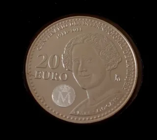 Moneda 20€ Conmemorativa 2011 Día Mujer