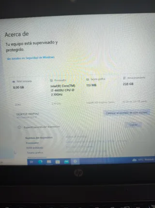 HP Elitebook 820 G1 gris/plata