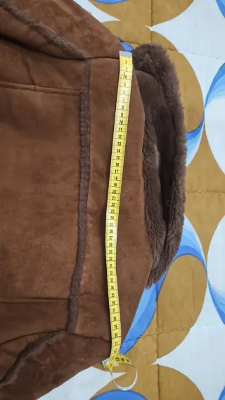 Cazadora marrón forrada