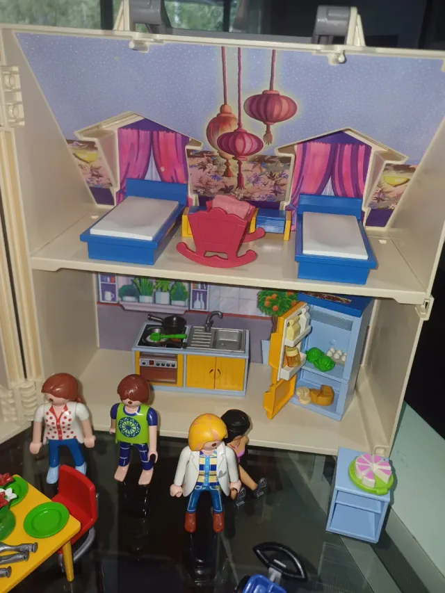 Casa de Muñecas Playmobil con Accesorios