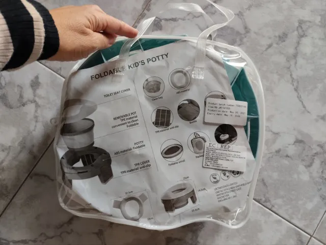 Orinal Portátil Plegable