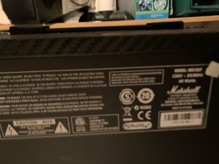 Amplificador Marshall MG15CF Negro