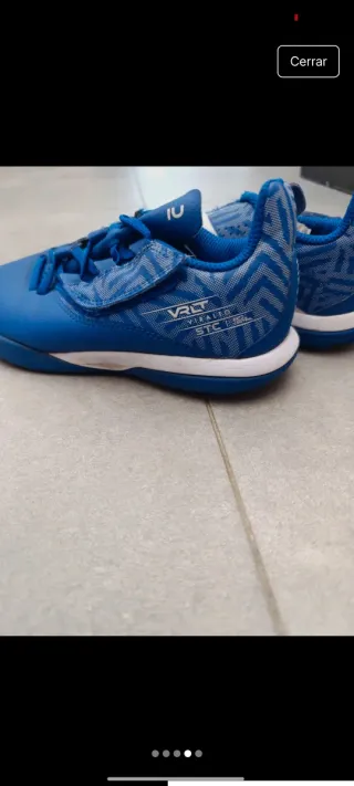 Botas de fútbol niño talla 35