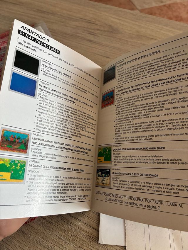 Manuali e documenti Super Nintendo PAL