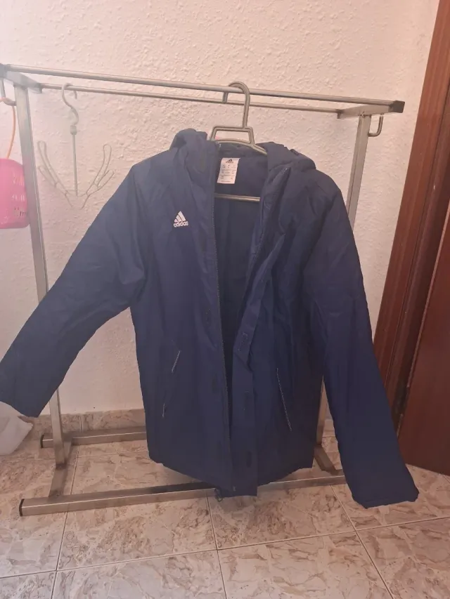 Chaqueta Adidas azul marino Talla 11 a 12 años