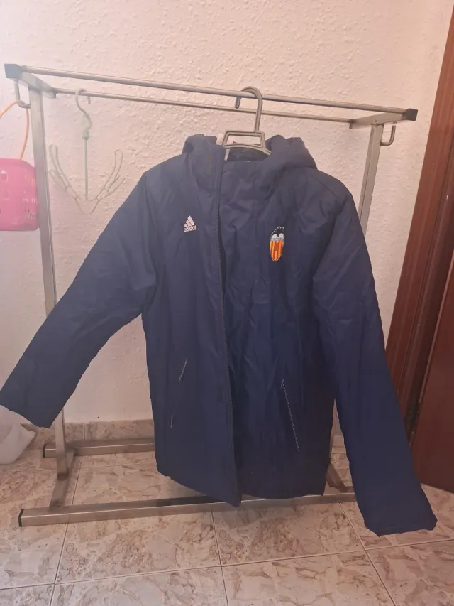Chaqueta Adidas azul marino Talla 11 a 12 años