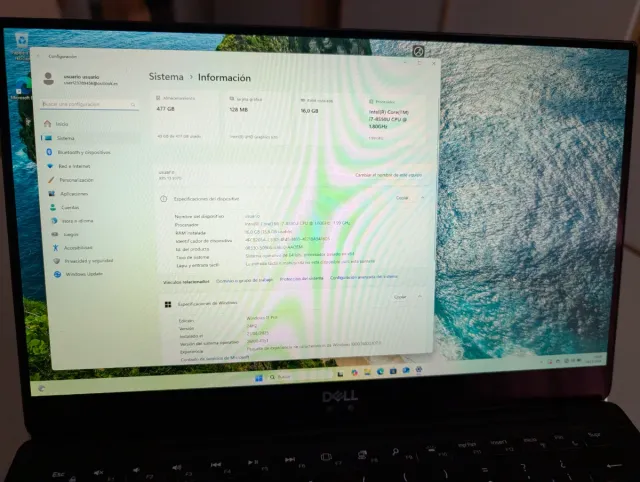 Portátil Dell XPS 13 9370