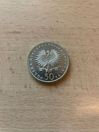 Moneta Polonia 50 Zloty Chopin 1972 in Ag 750/000
