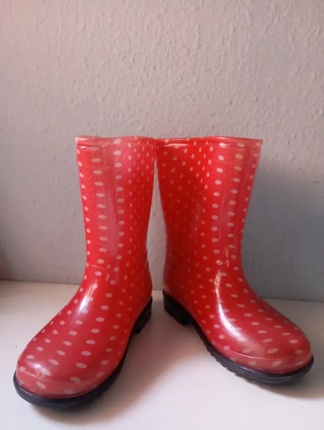 Botas de agua infantiles Minnie Mouse talla 26