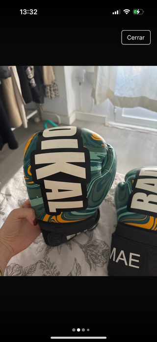 Guantes de boxeo Fuji Mae Mujer