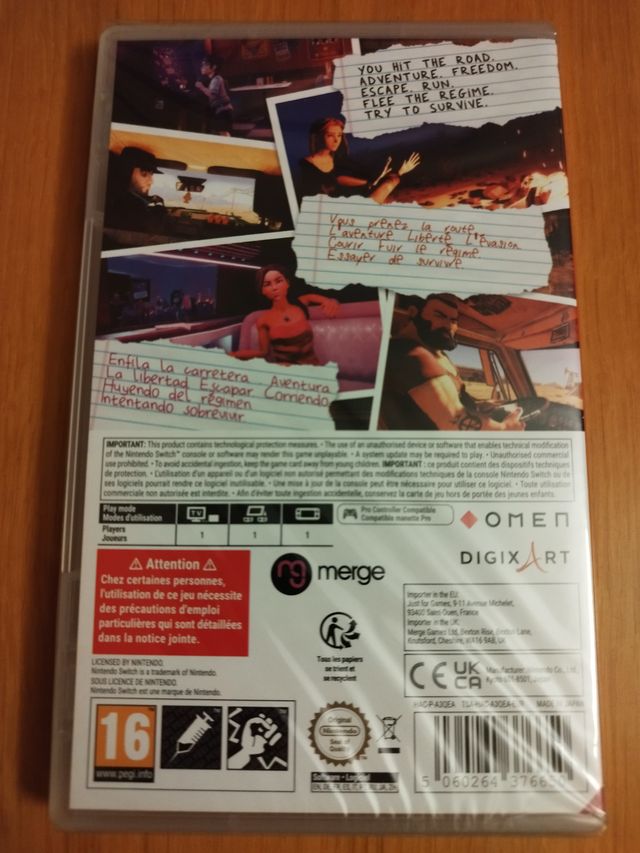 Road 96 - Nintendo Switch