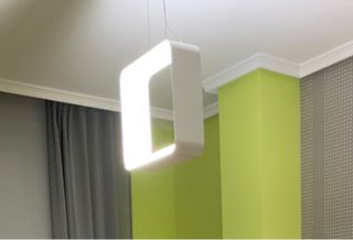 Lámpara LED con forma de Cubo