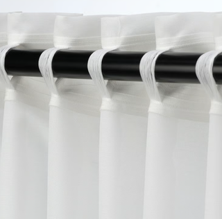 Tende in tessuto grigio HILJA IKEA (PACK 2+1)