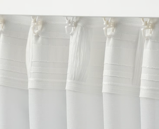 Tende in tessuto grigio HILJA IKEA (PACK 2+1)