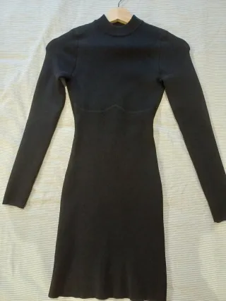 Vestido negro de fiesta un solo uso