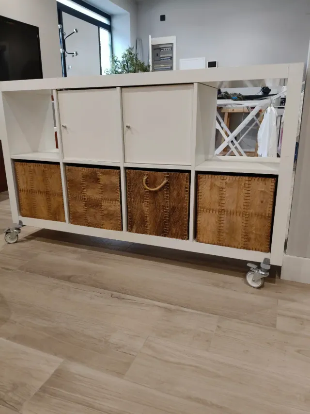 Estantería Kallax Ikea con Cestas
