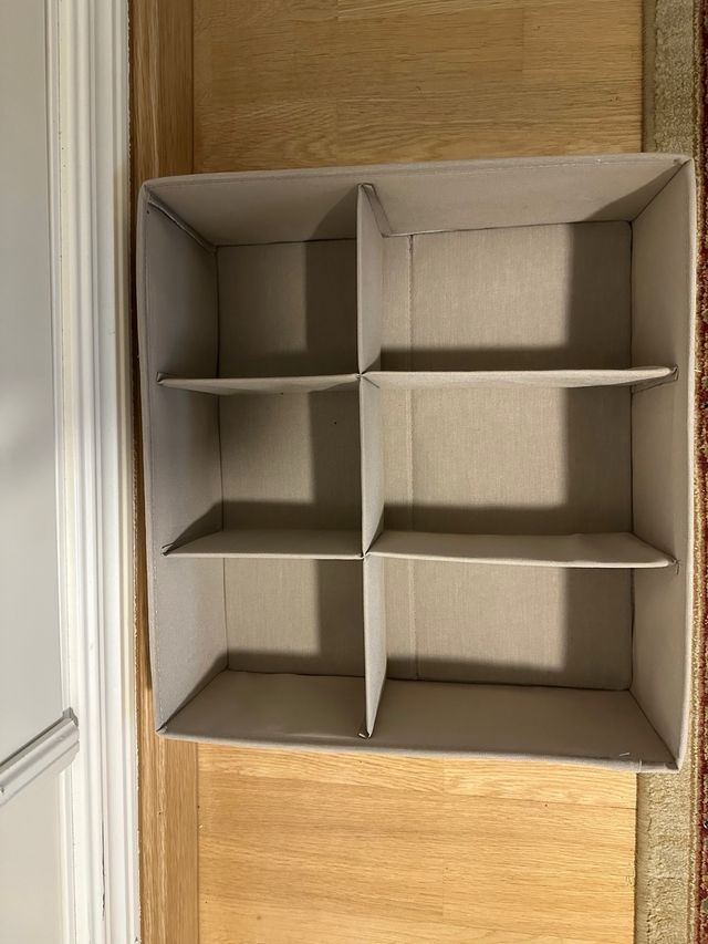 Organizador de tela para cajones