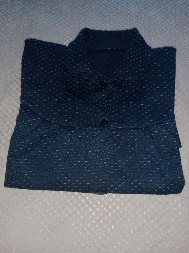 Vata señora azul  marino y roja burdeos, Miden 44