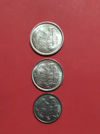 Monedas República Árabe Saharaui Pesetas