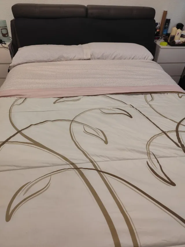 Cama 135x190cm Desgaste por uso