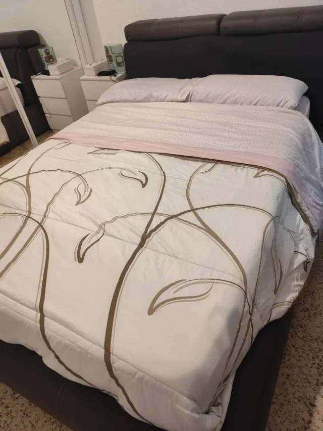Cama 135x190cm Desgaste por uso